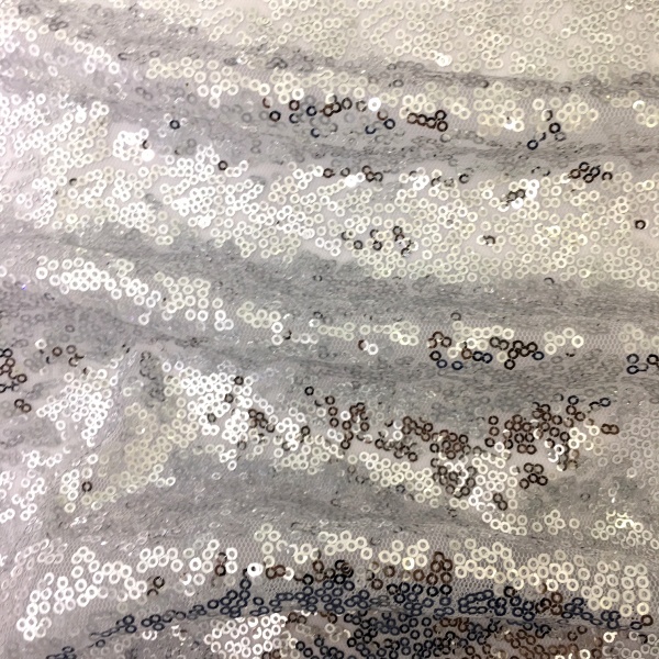 Allover Sequin Silver